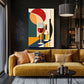 tableau_abstrait_cuisine_ustensiles_colores