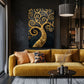 tableau_arbre_abstrait_motifs_dores