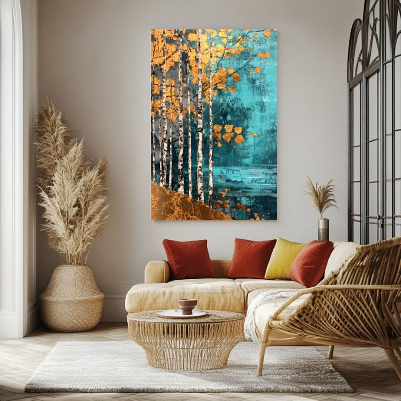 tableau_arbre_automne_bouleaux_dores