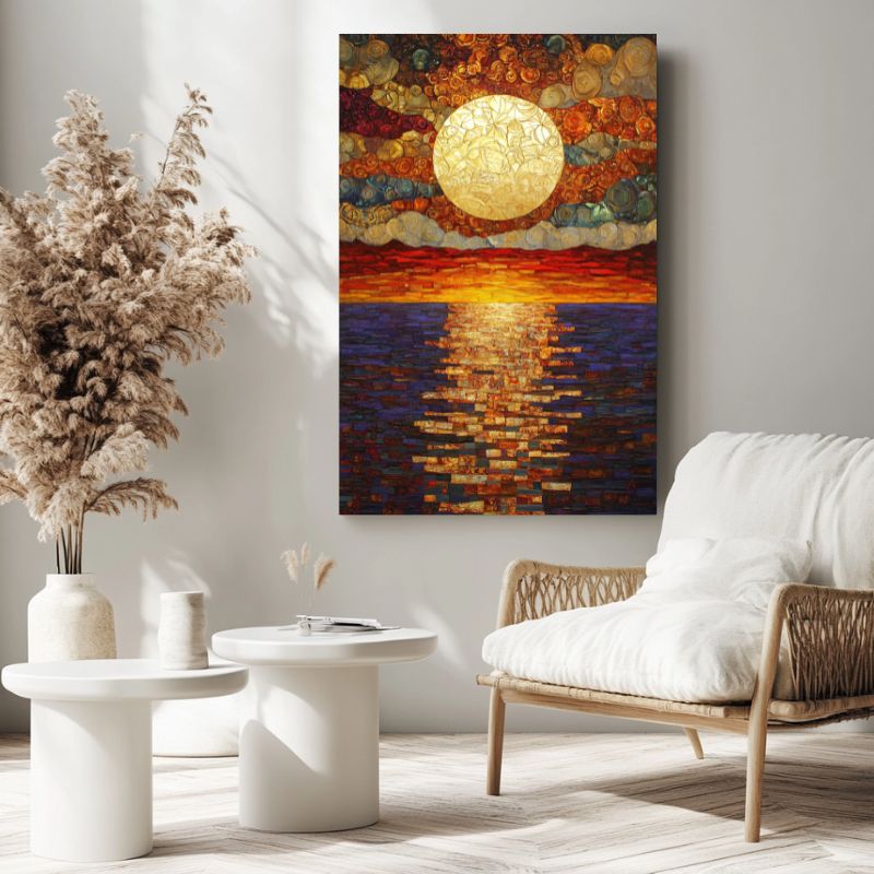 tableau_coucher_de_soleil_mer_reflets