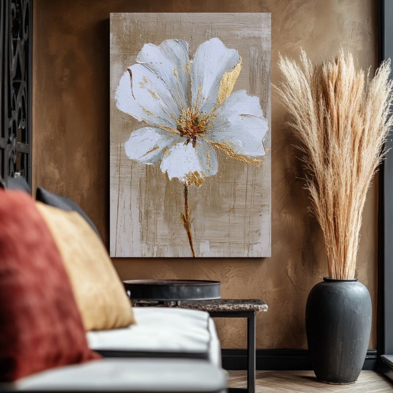 tableau_fleur_blanche_decoration_elegante