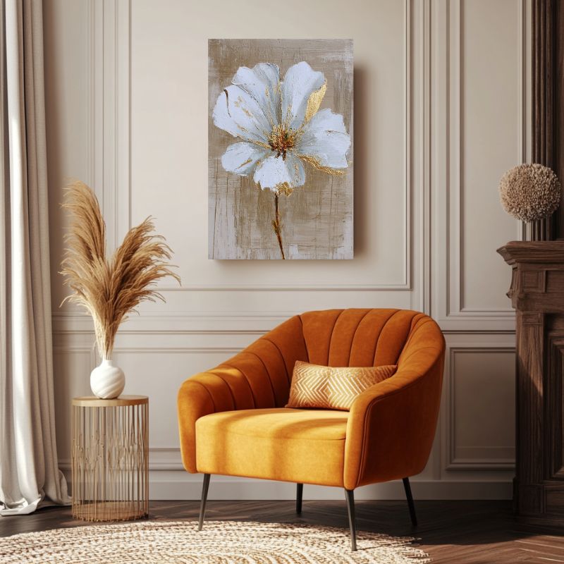 tableau_fleur_blanche_style_contemporain