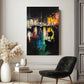 tableau moderne bateau port expressionniste
