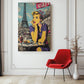 tableau_pop_art_Paris_toile_vintage