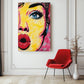 tableau_pop_art_bouche_vintage
