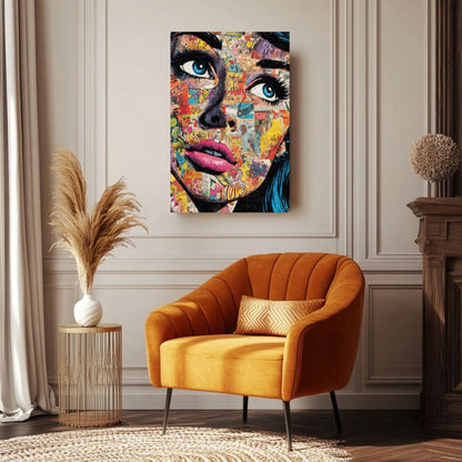 tableau_pop_art_collage_deco