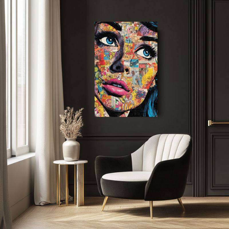 tableau_pop_art_collage_moderne