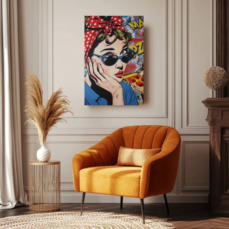 tableau_pop_art_cuisine_pizza