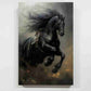 Tableau Cheval Noir