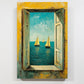 Tableau Fenêtre Ouverte sur la Mer