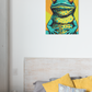 Tableau Pop Art Grenouille