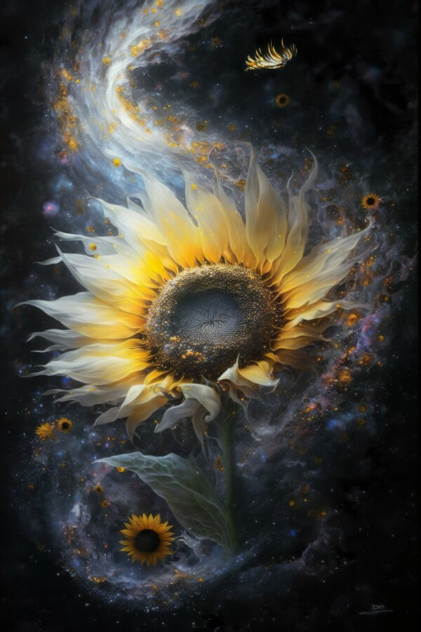 Tableau Tournesol Astral