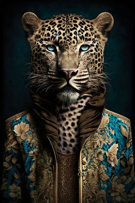 Tableau Moderne Leopard