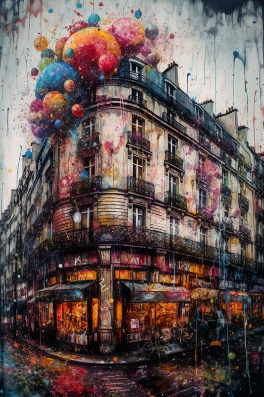 Tableau Street Art Paris