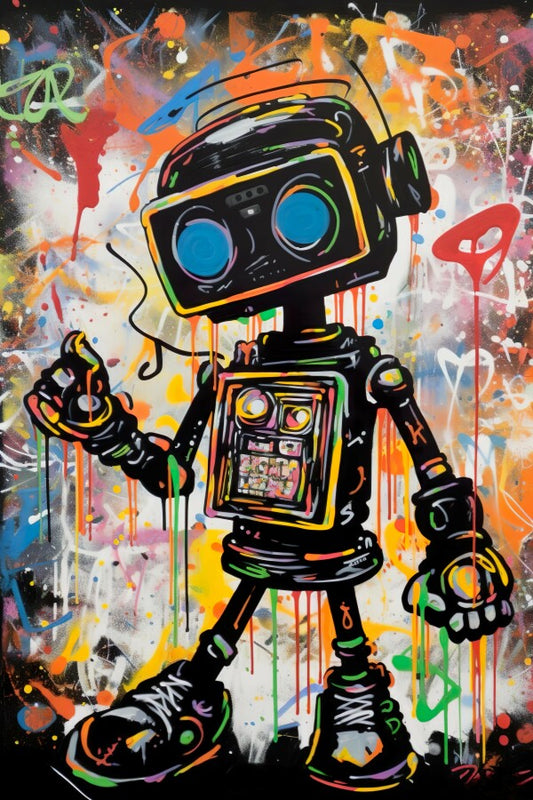 Tableau Street Art Robot
