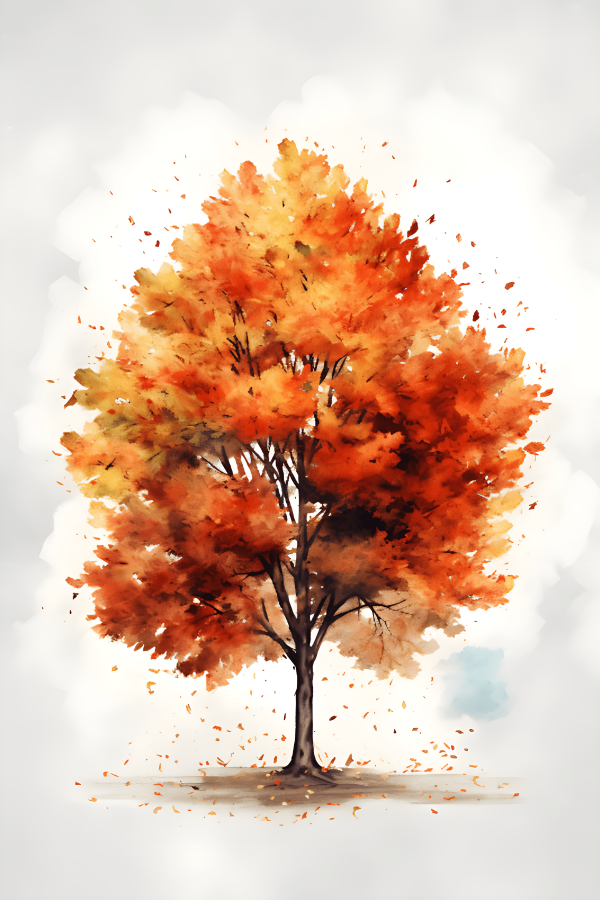 Tableau Arbre Automne