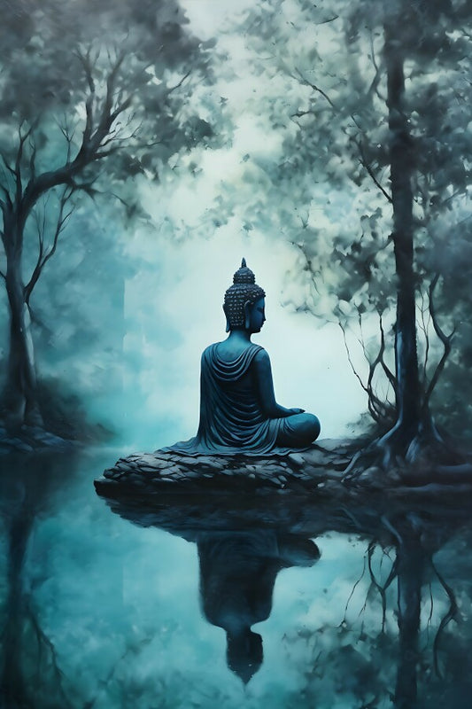 Tableau Bouddha Zen