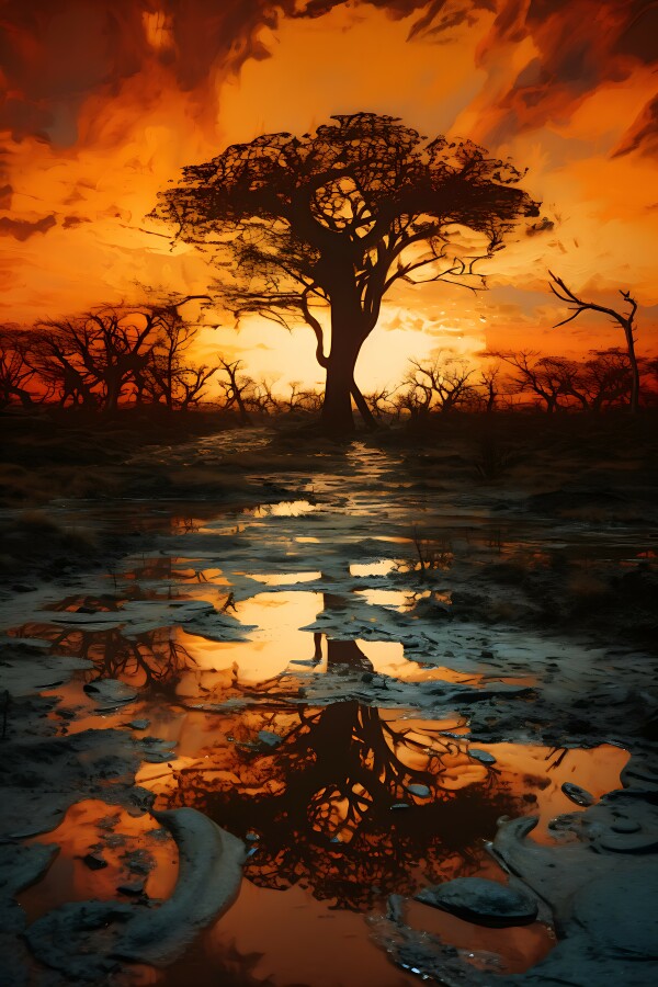 Tableau Africain Nature