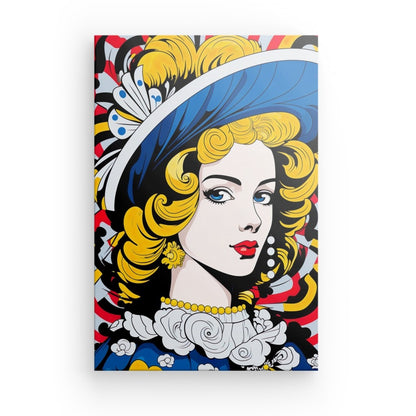 Tableau toile Pop Art Aristocrate