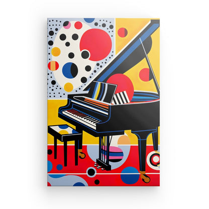 Tableau Toile Pop Art Piano