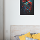 Tableau Coquelicots Abstrait