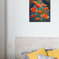 Tableau Mural Coquelicot