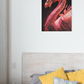 Tableau Flamant Rose Moderne