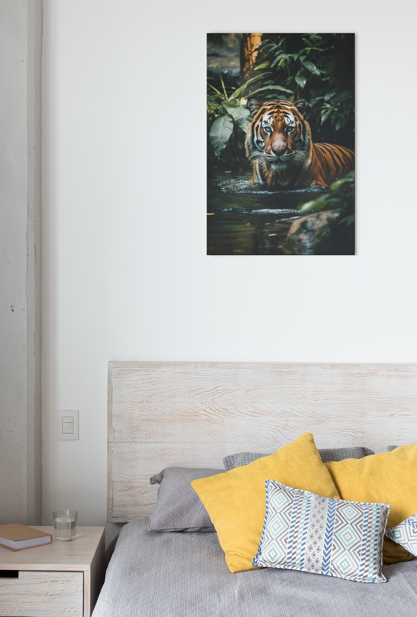 Toile Jungle Tigre