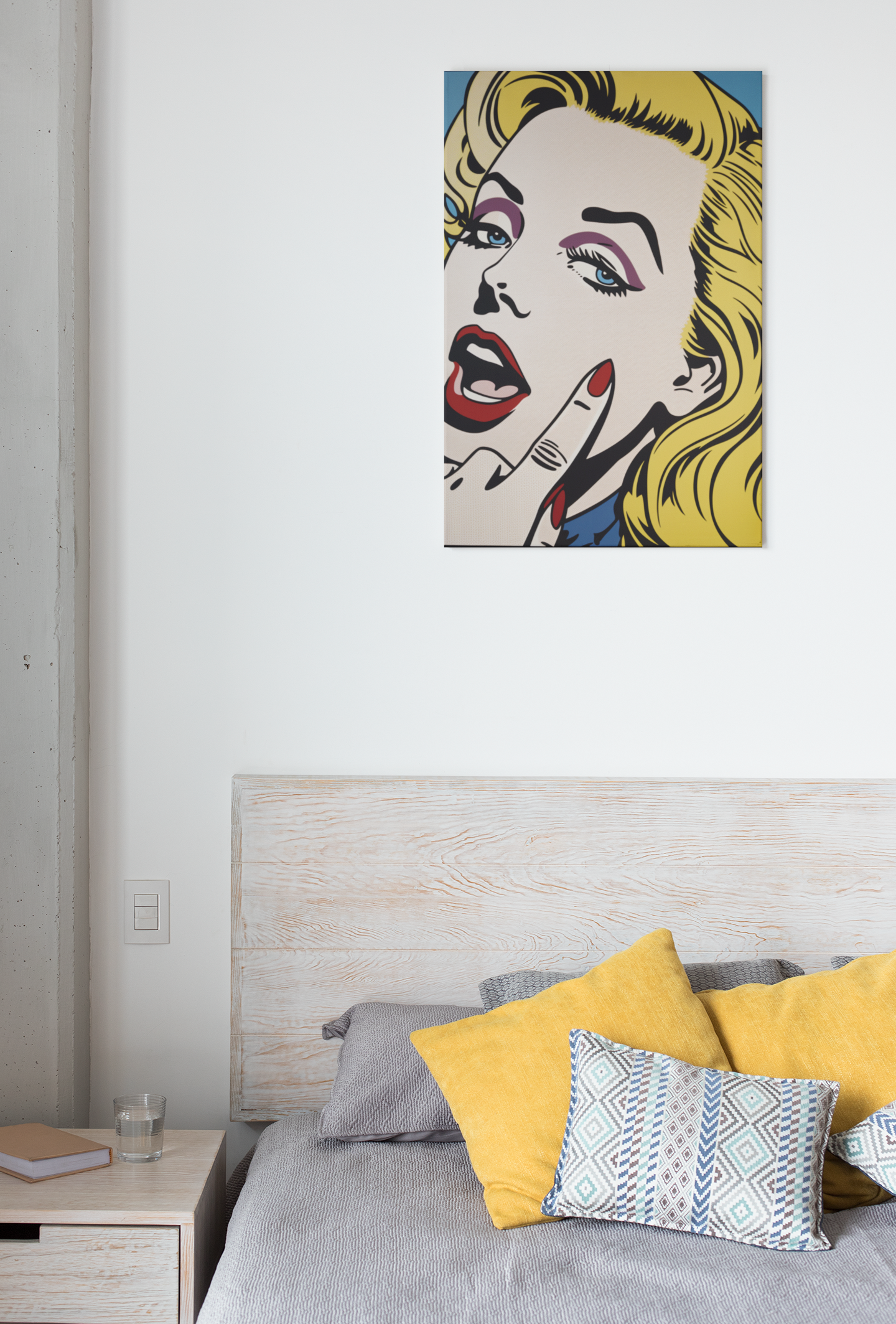 Tableau Femme Pop Art